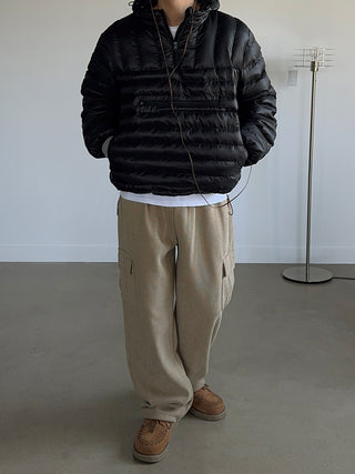 Tocol Embossed Padded Anorak