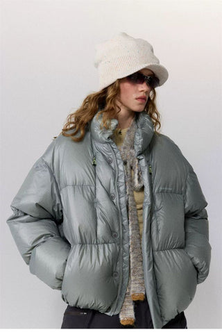 [Monterest] 800FP Duck Down Stand Collar Puffer Jacket