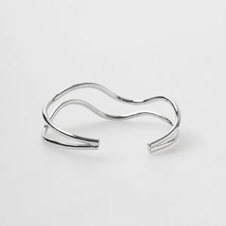 2-line wave bracelet