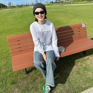 Rib knit beanie