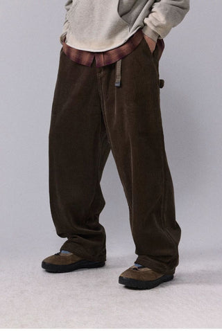 [Monterest] Washed Wide Wale Corduroy Work Pants