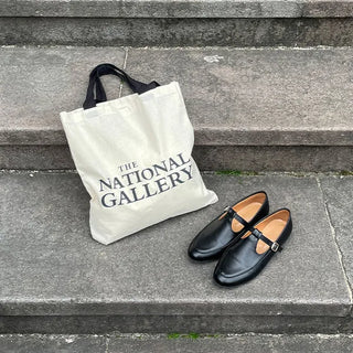 T-strap simple loafers