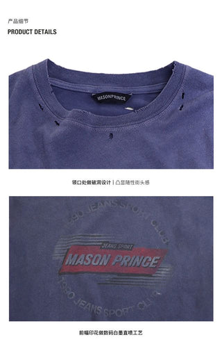 MASONPRINCE Digitally Printed Cotton T-Shirt