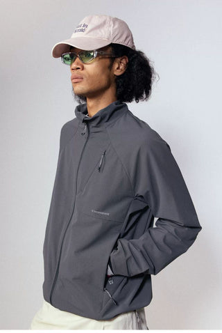 [Monterest] Fleece-Lined Water-Resistant Softshell Jacket