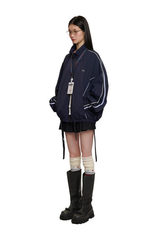 [moromoro2] Line Zip-up Track Jacket/Pants