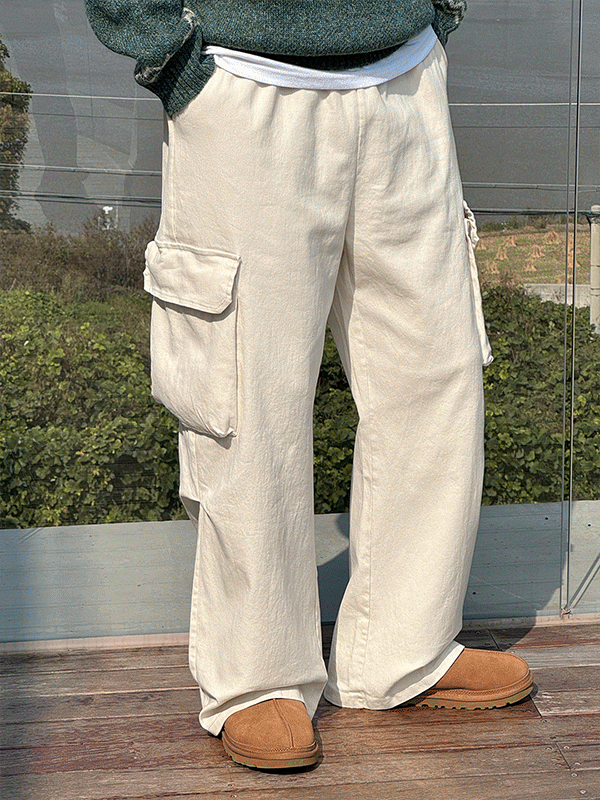 Duo Parachute Cargo Cotton Pants