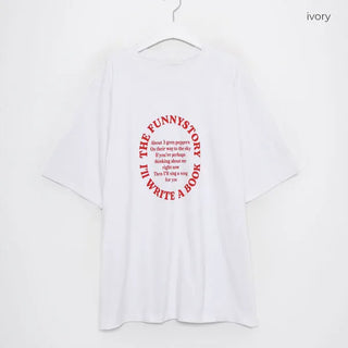 Lettering Logo Casual T-shirt