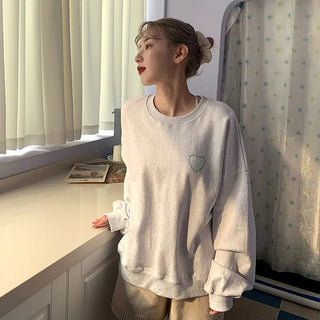 Back lettering sweatshirt