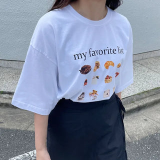 me my favorite list tee