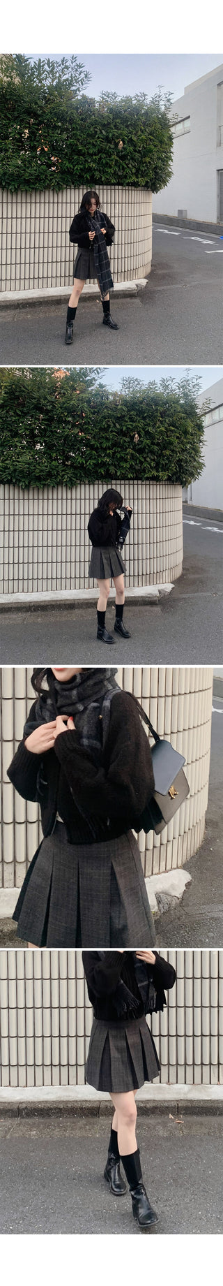 Pleated skirt - 3 sizes