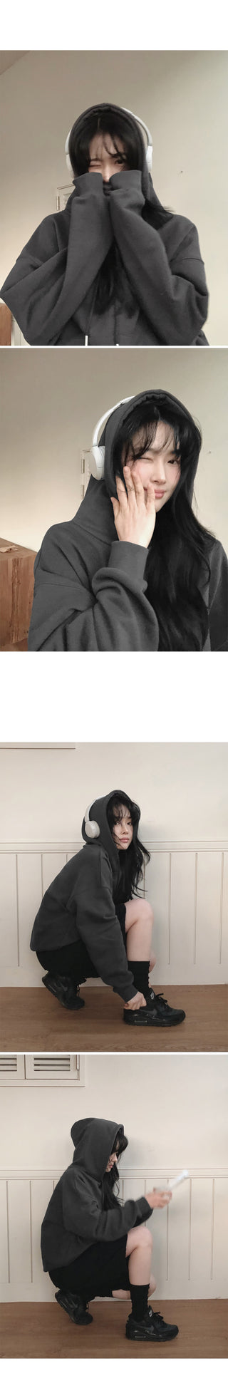 Hooded parka