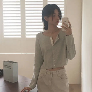 Detail Slim Cardigan