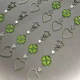 Hearts & stars phone charm