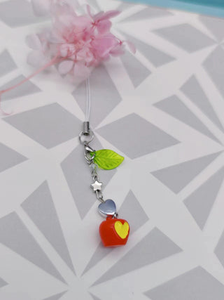 Fruit & star phone charm