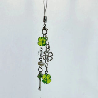Four-Leaf Clover Phone Case Pendant