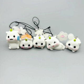 Cute cartoon mini-animal charm