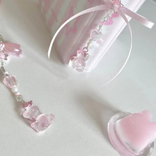 Pink sweet beaded charm