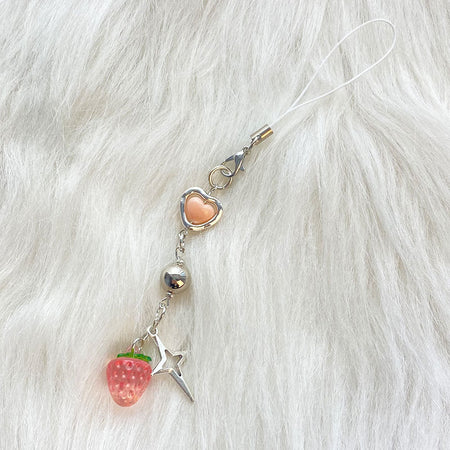Sweet Little Strawberry charm