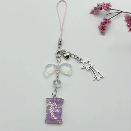 Pendant bow bowl bead charm