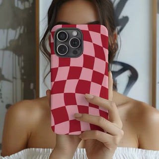Retro Checkered Phone Case