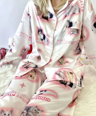 Kawaii Kitten Pajamas