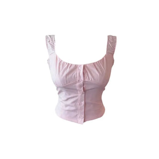 Muke bustier sleeveless blouse