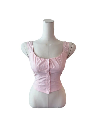 Muke bustier sleeveless blouse