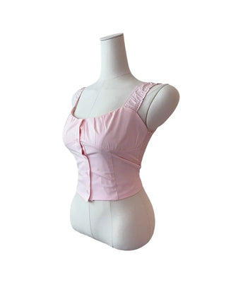 Muke bustier sleeveless blouse