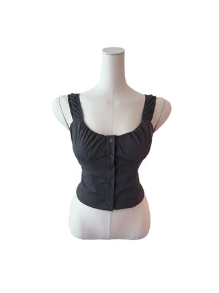 Muke bustier sleeveless blouse