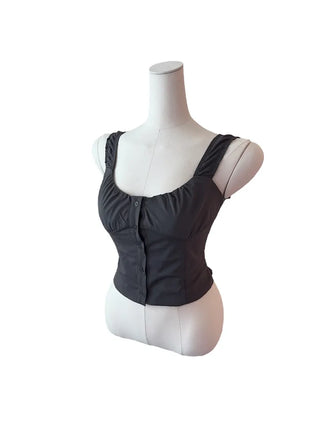 Muke bustier sleeveless blouse