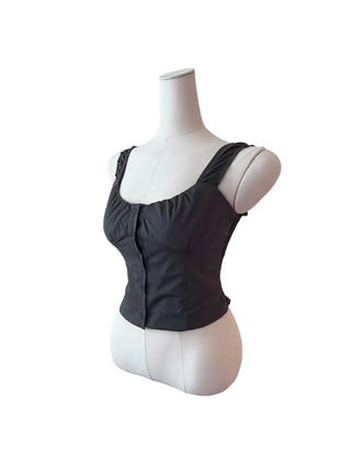 Muke bustier sleeveless blouse