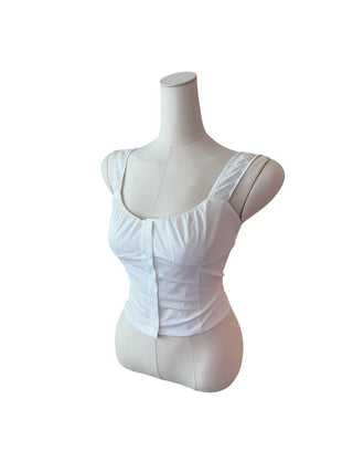 Muke bustier sleeveless blouse