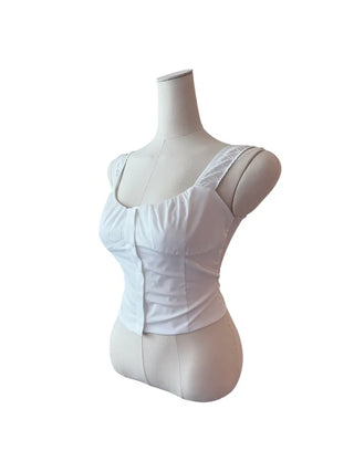Muke bustier sleeveless blouse