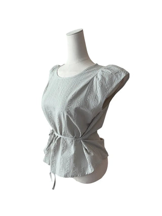 Alice Strap Short Sleeve Blouse