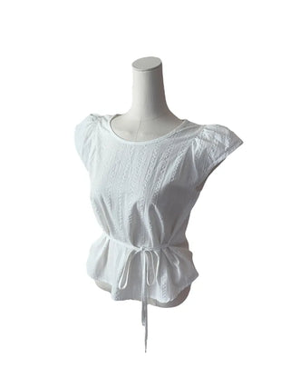 Alice Strap Short Sleeve Blouse