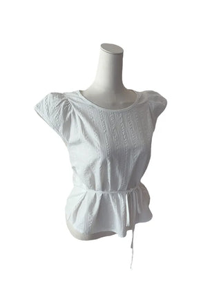 Alice Strap Short Sleeve Blouse