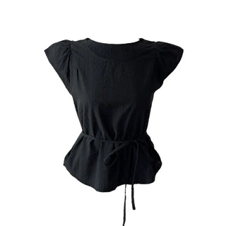 Alice Strap Short Sleeve Blouse