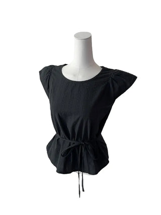 Alice Strap Short Sleeve Blouse