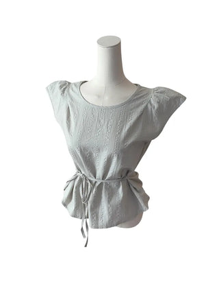 Alice Strap Short Sleeve Blouse
