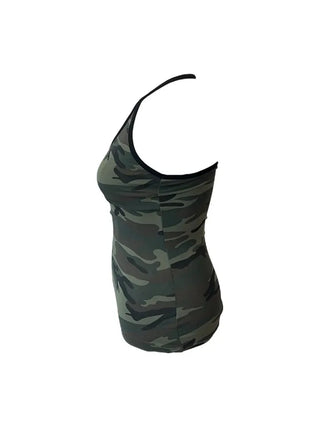 Camo halterneck sleeveless camo halterneck sleeveless