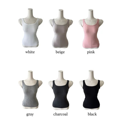 Moi U-neck sleeveless Moi U-neck Nashi