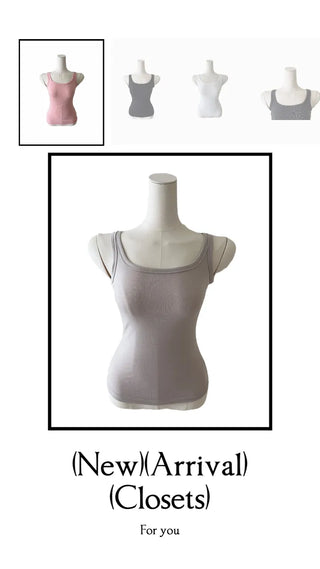 Moi U-neck sleeveless Moi U-neck Nashi
