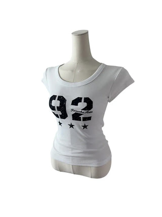92 Star-printed Short Sleeve T