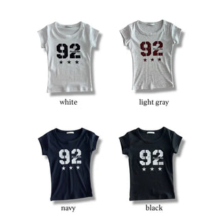 92 Star-printed Short Sleeve T