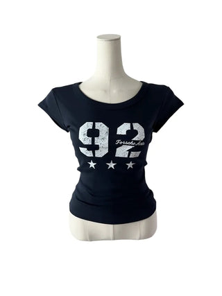 92 Star-printed Short Sleeve T