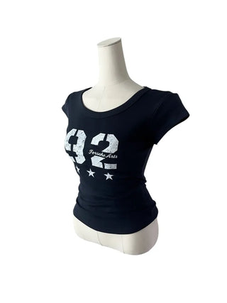 92 Star-printed Short Sleeve T