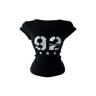92 Star-printed Short Sleeve T