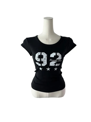 92 Star-printed Short Sleeve T