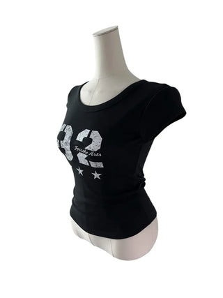 92 Star-printed Short Sleeve T