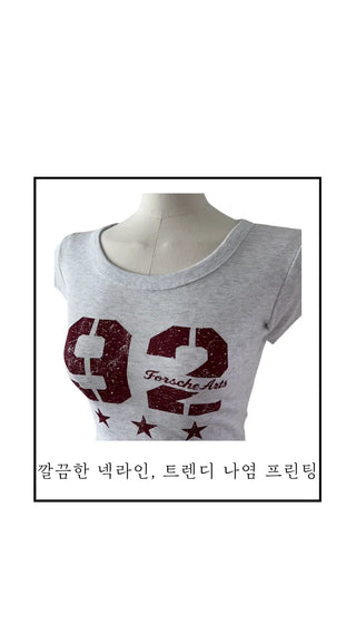 92 Star-printed Short Sleeve T